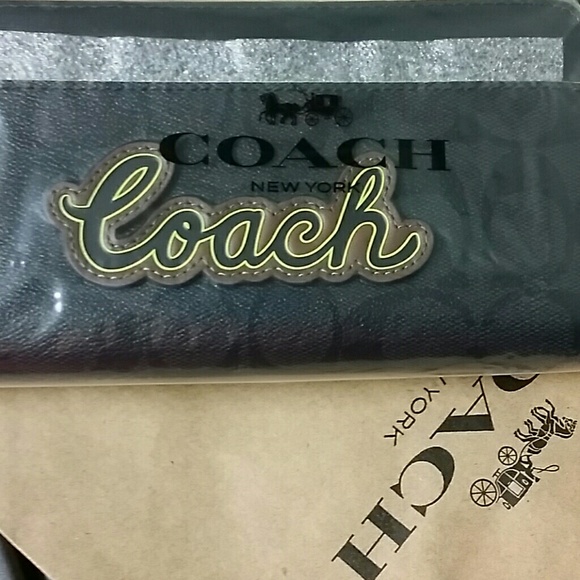 💰NEW●AUTHENTIC COACH ACCORDION WALLET📌✔️ - Picture 8 of 8